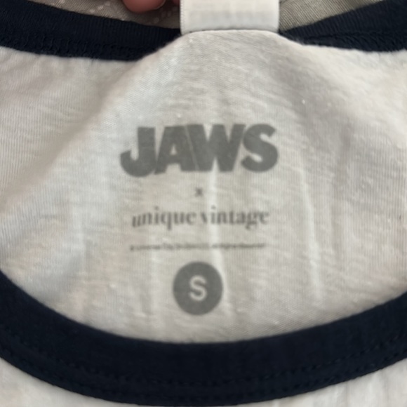 Jaws Unique Vintage Amity Island Swim Club Tee - Picture 4 of 4